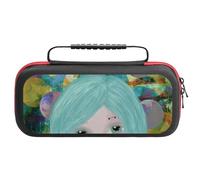 Borsa Nintendo Switch 2 Ink Painting, Gothic, Girlcon 20 Portagiochi , Custodia Protettiva Hori , Cover Ufficiale Dockable One Size