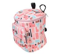Borsa Organizer Appesa per Passeggino Rosa in Nylon, Capiente | Oggetti Personali e Prodotti per Bambini, Uso su Stroller e Nursery, 1 Pezzo