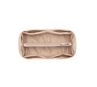 Borsa organizer Borsa organizer foderata in poliestere Borsa organizer con inserto Borsa cosmetica portatile for Hermes Lindy(Beige,Lindy 30)