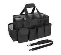 Borsa organizer - Borsa per la pulizia degli attrezzi | Trasporto leggero con tracolla regolabile, scomparti multifunzionali per gli oggetti essenziali da viaggio di campeggio, auto di casa, 16,93x10,