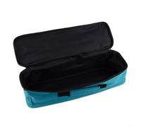 Borsa organizer da 45,7 cm, realizzata in resistente tessuto Oxford, costruita per l'uso quotidiano da elettricisti e tecnici di manutenzione in luoghi di lavoro (blu)