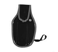 Borsa organizer da cintura per attrezzi da 9 pollici con supporto per cacciavite, borsa per attrezzi in tessuto di nylon 600D resistente per meccanica, custodia per attrezzi da appendere in vita -