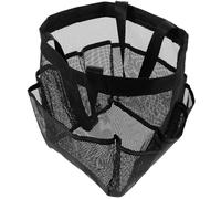 Borsa Organizer da Viaggio in Rete, Portatile, Compatta, Leggera, Nera | Nailon, per Viaggio e Università, Adatta a Nuotatori e Viaggiatori, Conserva Piccoli Oggetti