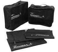 Borsa Organizer da Viaggio per Abiti, Set, Poliestere Nero | Travel Box, Borse Viaggio per Scarpe, Borsa Porta Biancheria, Cosmetici e Casa