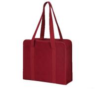 Borsa organizer multitasche per cucito e artigianato, con chiusura a cerniera, adatta alla maggior parte dei raccoglitori a 3 anelli con compatibilità con custode