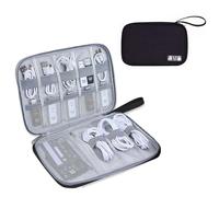 Borsa Organizer per Accessori Elettronici da Viaggio - Gadget e Cavi con Contenitore