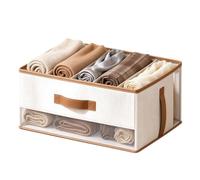 Borsa organizer per armadio di grande capacità con maniglia finestra | Borsa organizer per armadio da donna e ragazza, per casa, camera da letto, dormitorio, fattoria, camper, borsa a pochette