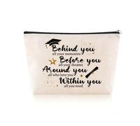 Borsa organizer per articoli da toeletta per donne e uomini, regalo di laurea ispiratore, per studenti, figlia, trucco, cosmetici, regalo di incoraggiamento per i viaggi per migliori amici migliore