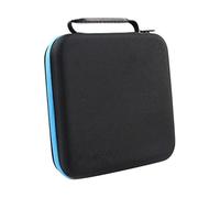 Borsa organizer per attrezzi in tessuto Oxford, per elettricisti e tecnici, con tasche in rete e custodia protettiva per utensili da trapano con cerniera, A