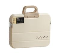 Borsa organizer per cartelle di archivio, borsa per documenti portatile, formato A4, organizer per carta ispessita da documenti come a casa, per uscire dalla valigetta con un manico per e