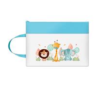 Borsa organizer per documenti, impermeabile, custodia per documenti portatile, protezione sicura con chiusura a cerniera, sistema di gestione dei documenti protetto, perfetta per oggetti personali