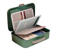 Borsa organizer per documenti - organizer portatile per file | Scatole di archiviazione efficiente cartella sezionale per diritti di proprietà, certificati e fatture fiscali