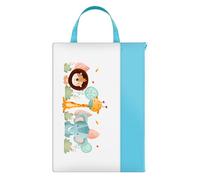 Borsa organizer per documenti, scomparti multipli con chiusura lampo, raccoglitore per rapporti di gravidanza, per donne e papà, documenti A4, documenti d'identità, ricevute, raccoglitore ad anelli