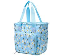 Borsa organizer per filati Borsa per progetti a maglia Borsa leggera portatile per uncinetto Borsa per filati per accessori all'uncinetto