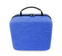 Borsa organizer per giradischi Fisher-Price Rockin, custodia protettiva in EVA di grande capacità, design in tessuto Oxford antiurto, trasportino da viaggio portatile, blu, Blu, Unisex