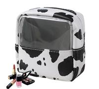 Borsa organizer per il trucco, borsa da viaggio con stampa di mucche | Borsa da viaggio con cerniera per trucchi di capacità portatile per articoli da toeletta, cura della pelle, shampoo, regali