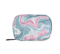 Borsa organizer per medicine fluide grigiastre con scomparti staccabili Organizer portatile Custodia da viaggio per borsa