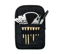 Borsa organizer per palloni da golf compatta | borsa da golf leggera impermeabile con cerniera per una facile maglietta a T e accesso alla palla, ideale per uomini e donne durante il gioco,
