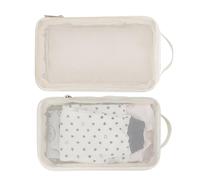 Borsa organizer per pannolini, borsa da viaggio impermeabile, custodia resistente, pianificazione intelligente dello spazio, facile manutenzione, ideale per genitori e famiglie, 25 x 15 x 4 cm