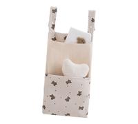 Borsa organizer per pannolini in cotone con grandi tasche, perfetta per l'organizzazione della cameretta dei bambini e la decorazione della culla, organizer da parete