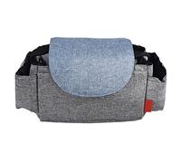 Borsa Organizer per Passeggino Comoda Ed Elegante, Contenitore Multifunzionale per Bottiglie, Pannolini, Telefoni, Chiavi e Giocattoli, Tessuto Impermeabile, Adatta Alla Maggior