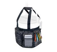 Borsa organizer per secchio da, borsa Oxford multi tasche, 35,5 x 30,5 x 25,4 cm, per attrezzatura da sul ghiaccio, con regolabile, borsa per attrezzi in tessuto impermeabile con