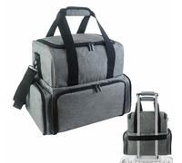 Borsa organizer per smalto | Stoccaggio a doppio strato per strumenti di