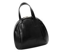 Borsa organizer per trucchi, a forma di conchiglia, graziosa borsa per il trucco, per donne, casa, hotel, campeggio, viaggi di lavoro, pendolari, palestra, vacanze, Nero , Fare riferimento alla