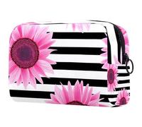 Borsa organizer per trucchi American Independence Day 4 luglio astuccio per matite cosmetico borsa portatile per articoli da toeletta per donne uomini, Multicolore 06, 18.5x7.5x13cm/7.3x3x5.1in