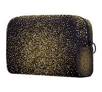 Borsa organizer per trucchi con simboli del Messico, astuccio per matite e cosmetici, borsa portatile per articoli da toeletta per donne e uomini, Multicolore 06, 18.5x7.5x13cm/7.3x3x5.1in