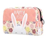 Borsa organizer per trucchi divertente cucciolo di cane beagle dalmata astuccio per matite cosmetico borsa portatile per articoli da toeletta per donne e uomini, Multicolore 08,