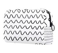 Borsa organizer per trucchi per fare sport, yoga, cane, astuccio per cosmetici, borsa portatile per articoli da toeletta per donne e uomini, Multicolore 08, 18.5x7.5x13cm/7.3x3x5.1in