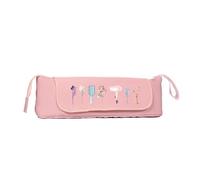 Borsa organizer per utensili per capelli - tappetino resistente al calore, portatile, impermeabile, divisa | per la cura dei capelli per piastra lisciante, pettini, cavo di ricarica