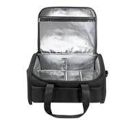 Borsa organizer per vernice acrilica - Supporto portatile di alta qualità con divisori strutturali rinforzati, esterno Oxford resistente alle perdite garantisce un transito sicuro per costosi tubi di