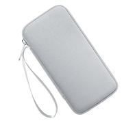 Borsa Organizer Portatile per Chiavette USB in Poliestere Cerniera Liscia | Scomparti Intelligenti, Apertura Facile, Imbottitura Extra, per Cavi Dati e Viaggi, Formato Compatto
