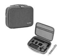 Borsa organizer portatile per DJI Action 5 Pro, borsa a tracolla per fotocamera sportiva, pratica custodia da viaggio, custodia da viaggio, impermeabile, antiurto, custodia rigida, Grigio, Borsa