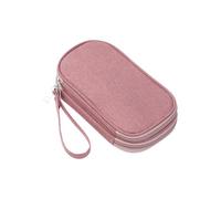 Borsa organizer portatile per elettronica dal design moderno, a doppio strato, impermeabile, per un uso alla moda e funzionale, custodia portatile per il trasporto a mano custodia per cavi