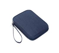 Borsa organizer portatile per elettronica dal design moderno, a doppio strato, impermeabile, per un uso alla moda e funzionale, custodia portatile per il trasporto a mano custodia per cavi