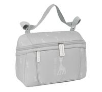 SOPHIE LA GIRAFE MUM - Borsa adattabile a passeggino, borsa per bambini, comoda e versatile, qualità e resistenza, 34 x 10 x 23 cm, colore grigio pietra, Grigio pietra, Estándar, Casual