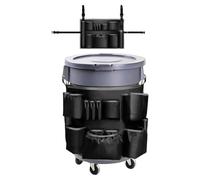 Borsa Organizzatrice Per Utensili Di Pulizia - Organizzatore Resistente Con Multi Tasche Per Utensili Di Pulizia | Borsa Per Pulizie Commerciali,Per Casa Garage Scuola Ufficio Commerciale Industriale