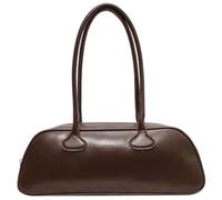 Borsa Ovest East, Women Fashion Borse di grande capacità in pelle Piccola borsa per pendolarismo retrò a colore solido