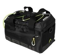Borsa p. portapac. Basil Miles black lime,impermeabile, 7 Ltr.