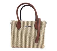 Borsa Paglia Donna Ragazza Sweet Years Shopping Secchiello 2 Manici Con Tracolla