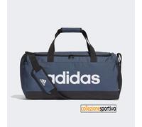 BORSA PALESTRA ADIDAS ESSENTIALS LINEAR DUFFEL M - GN2039 col. blu/bianco/nero