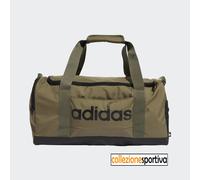 BORSA PALESTRA ADIDAS ESSENTIALS LINEAR DUFFEL S - IN6114 col. verde oliva/nero