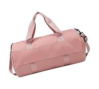 Borsa palestra Borsa da palestra sportiva for uomo e donna, borsone da viaggio con scomparti separati asciutti e bagnati for gli sport da viaggio(Roze)