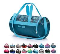 Borsa Palestra con Scomparto per Scarpe Borsone Viaggio Borse Piscina Sportiva Duffel Bag per Uomo Donna - Borsa a Tracolla Spalla Weekend Campeggio Sport Fitness 25L (Leaves, 25L)