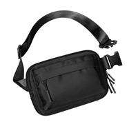 Borsa Panel Per La Formazione, Jogging Bag Hanche Con Scomparto Per Cellulare | Borse Sportive Ultra-leggere, Accessori Da Corsa Impermeabili, Tasca 'anca Regolabile Per Le Attività, Nero, Se
