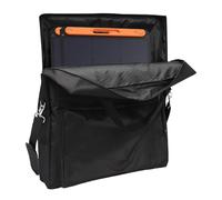 Borsa Pannello Solare, Impermeabile, in Tessuto Oxford 600d, Portatile Borsa del Pannello Solare con Tasca e Tracolla Compatibile con Jackery Solar Saga 100w/200W per 2 Pannelli