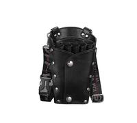 Borsa Parrucchiere Borsa da parrucchiere con 5 tasche, forbici, pettine, tagliacapelli, portaoggetti, strumenti for lo styling dei capelli, borsa barbiere(H)